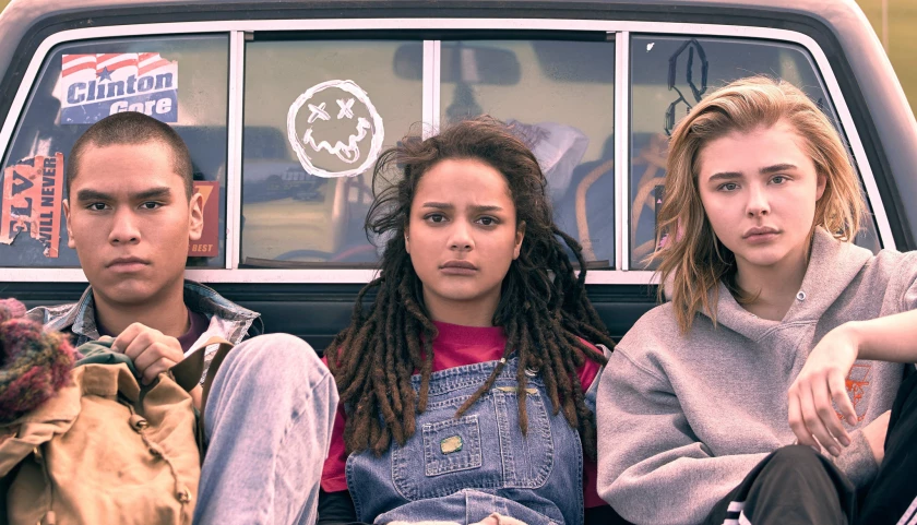 Photo of the main character and her two best friends from the movie The Miseducation of Cameron Post.