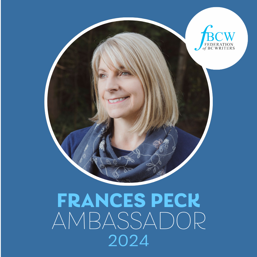 Head shot of Frances Peck with caption underneath that says "Frances Peck Ambassador 2024"